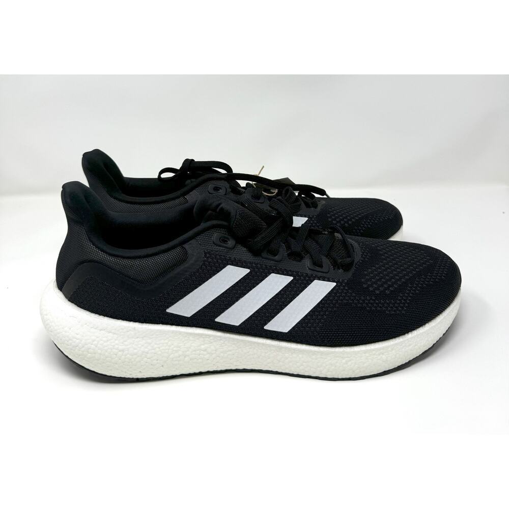 Adidas Men Shoes Pureboost 22 , Black/White/Carbon, Size 13 - Picture 5 of 7
